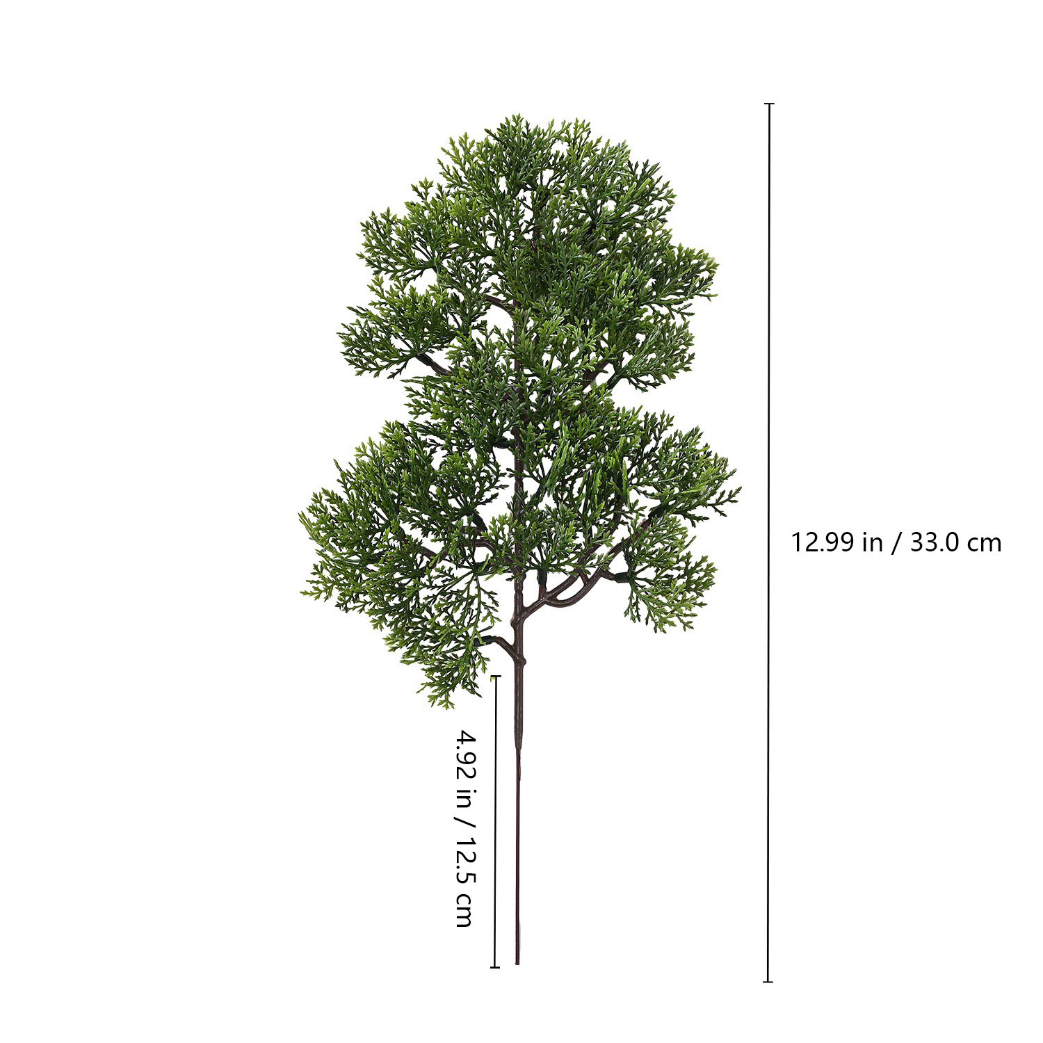 Artificial Cedar Spray Pick 33cm for Floral Arrangements and Home Decor