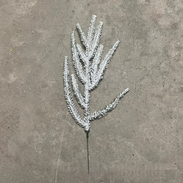 Frosted Pine Spray for Christmas Floral Arrangements