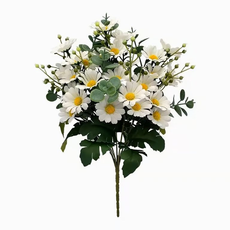 36cm Artificial Daisy Wildflower Bush