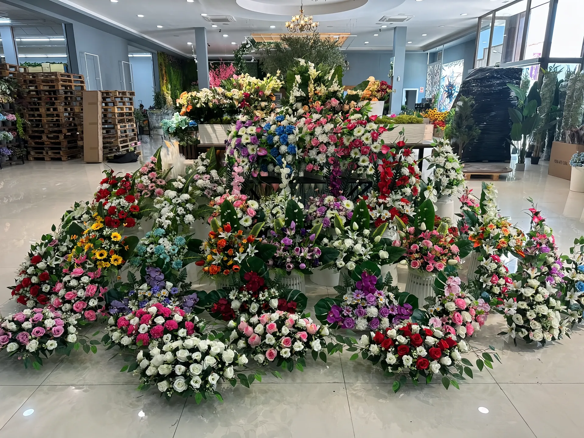 Wholesale artificial potted plants for indoor decoration hotel office and retail display supply