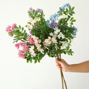 Color Options for artificial albizia flower branch
