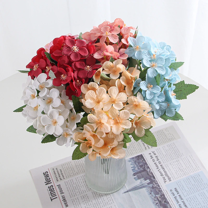 Available colors for artificial Apricot Blossom Flower Bush