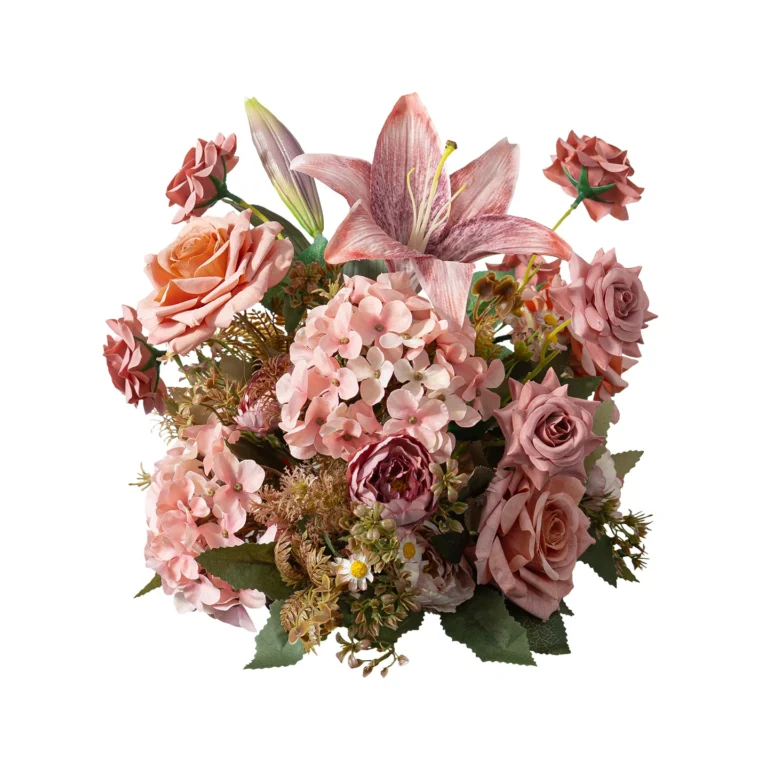Artificial Autumn Mixed Flower Table Arrangement Collection