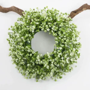 Alternate view of 35 cm artificial baby's breath wreath