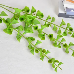 Artificial Bells of Ireland Stem shown in spaced bloom application