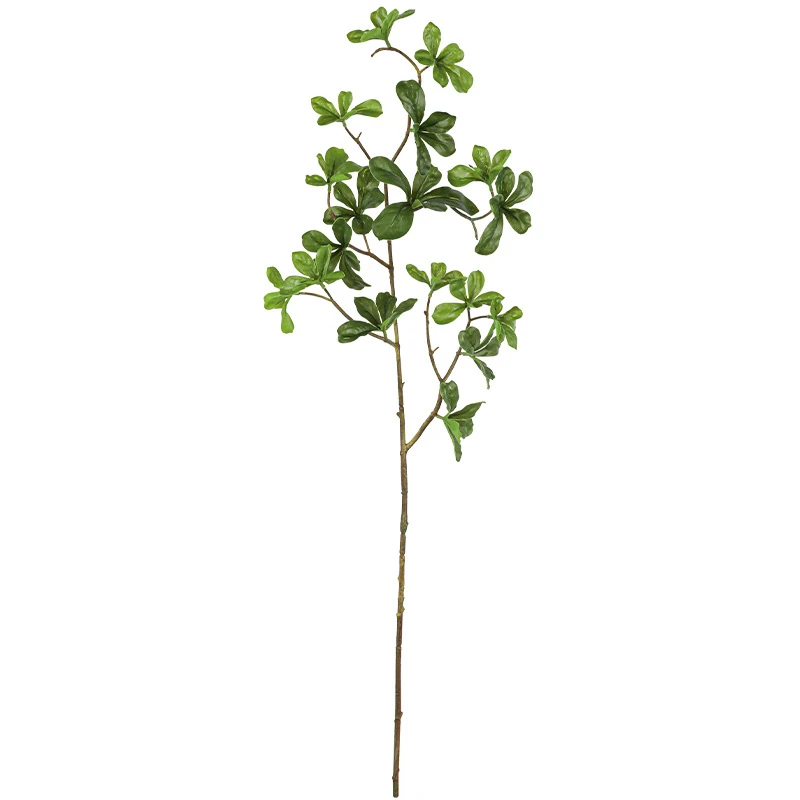 Alternate view of alternate artificial boxwood leaf branch