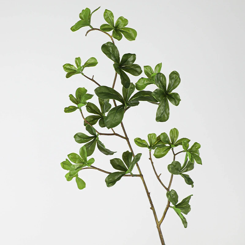 Artificial Boxwood Leaf Branch