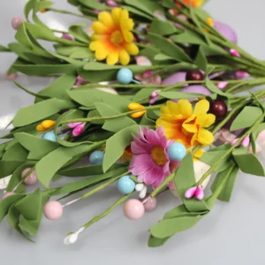 Alternate view of alternate artificial easter egg daisy flower pick