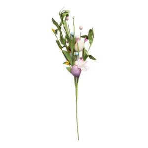 Artificial Easter Egg Daisy Flower Pick
