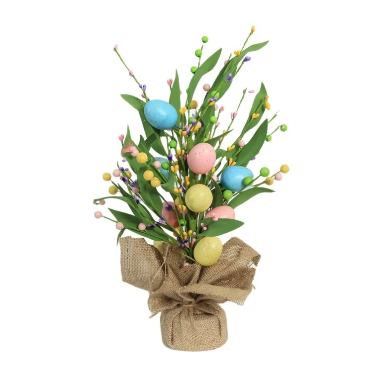 Artificial Easter Egg Tabletop Tree