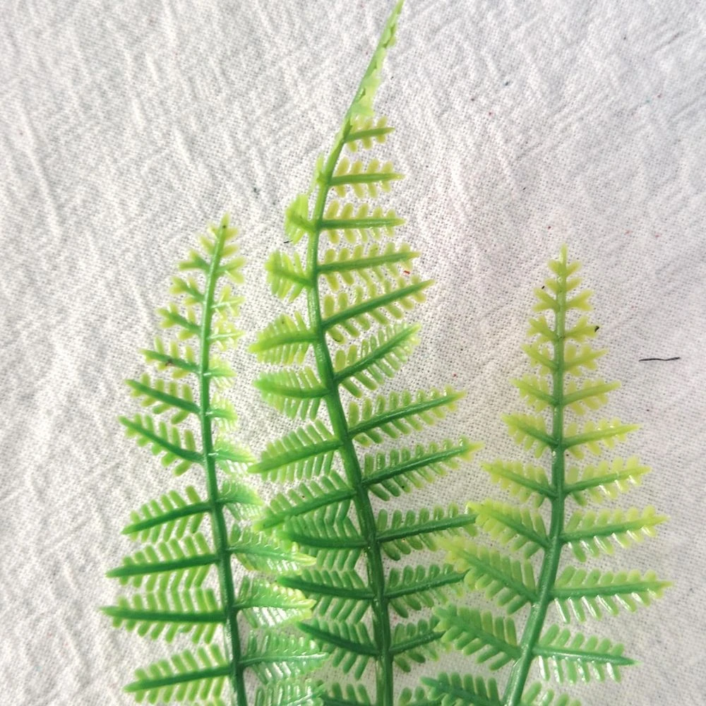 Close-up of artificial Fern Leaf Pick leaf