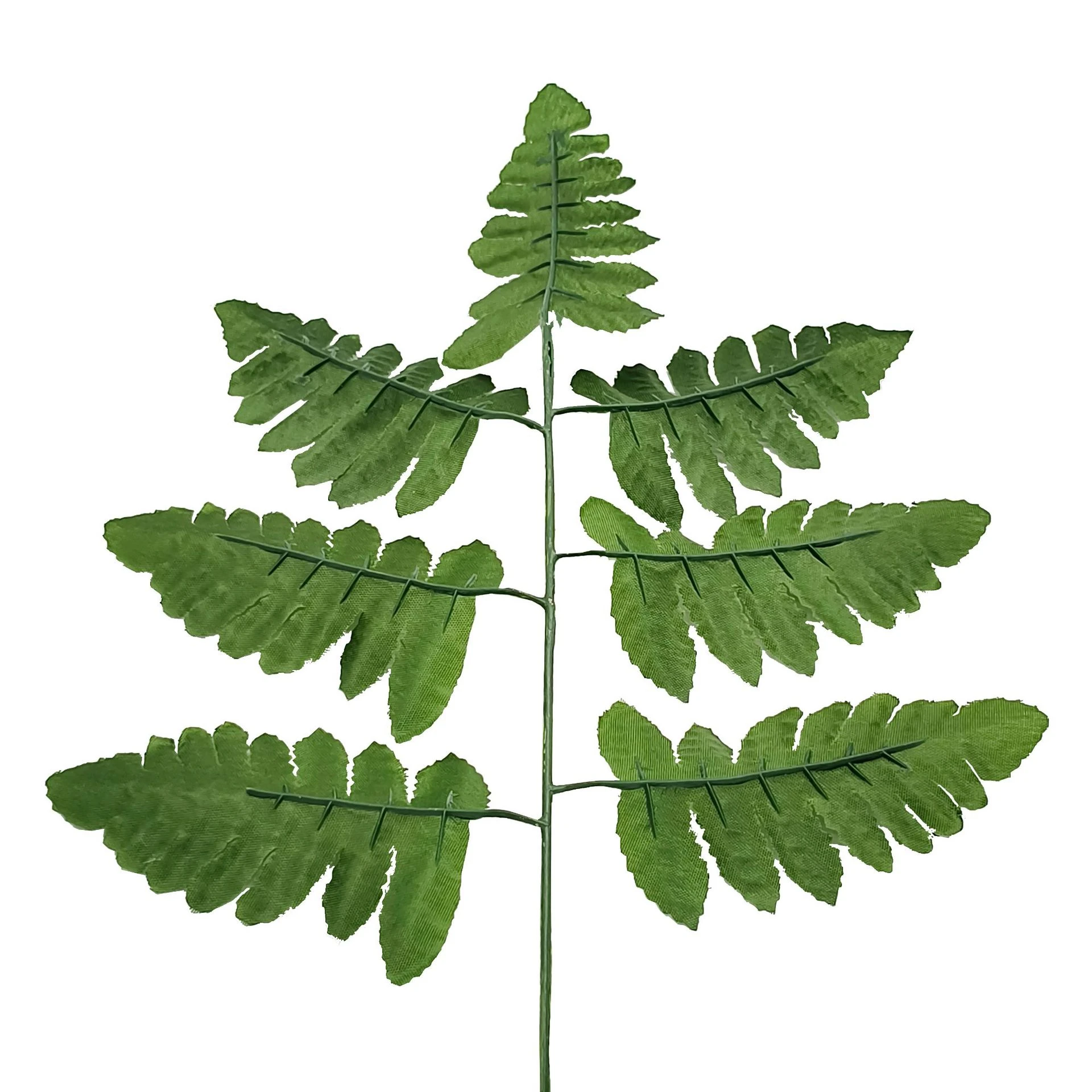 Dark Green artificial Fern Leaf Stem, 38 cm
