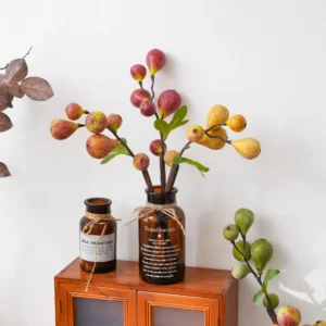Available colors for artificial fig fruit stem