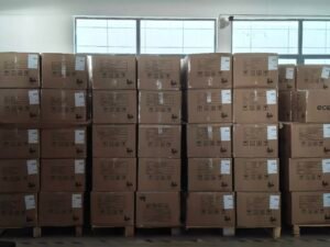 Export shipping cartons used for international wholesale orders