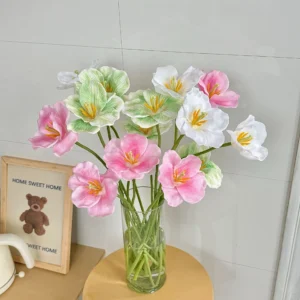 Color Options Vase for artificial fringed tulip stem