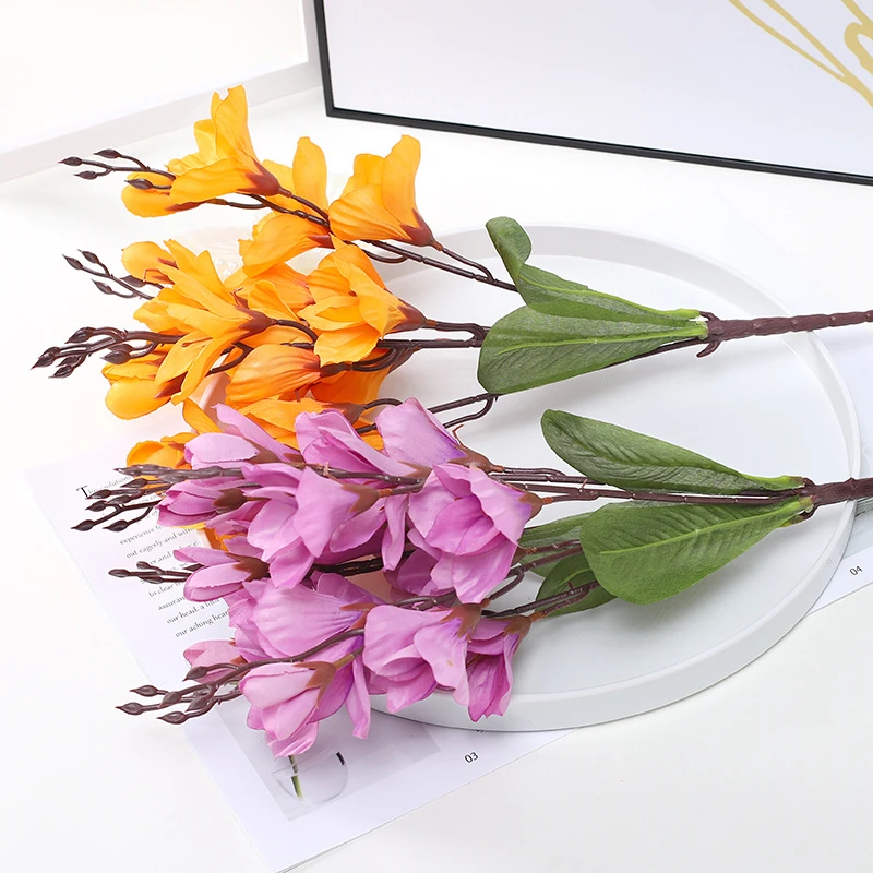 Available colors for artificial hyacinth flower bush