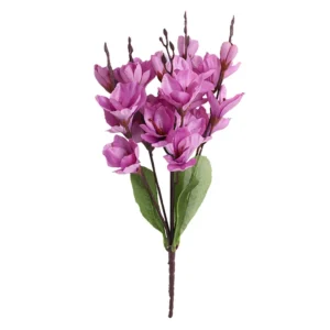 Purple artificial hyacinth flower bush