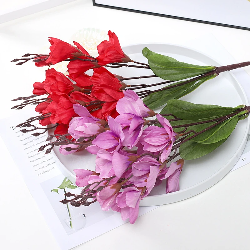 Available colors for artificial hyacinth flower bush