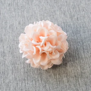 Champagne artificial Hydrangea Flower Head, 8.5 cm