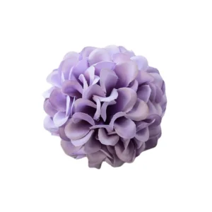 Alternate view of purple artificial Hydrangea Flower Head