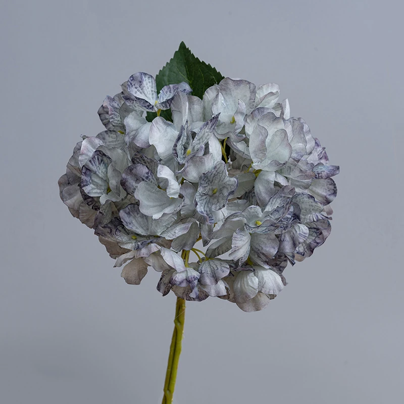 Grey artificial hydrangea stem