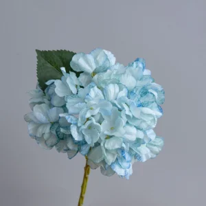 Light Blue artificial hydrangea stem
