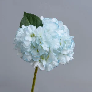 Pale Blue artificial hydrangea stem