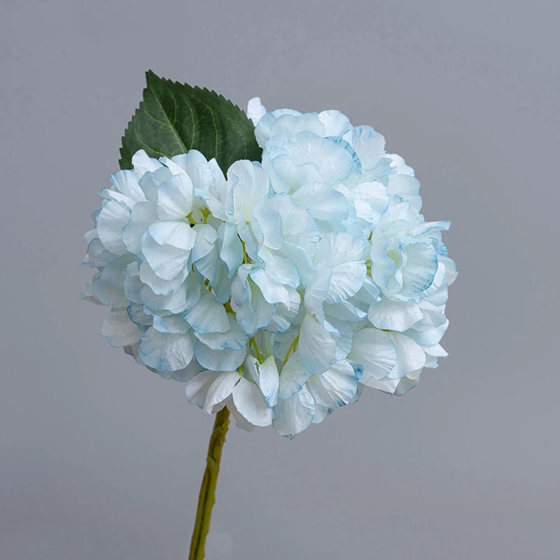 Pale Blue artificial hydrangea stem