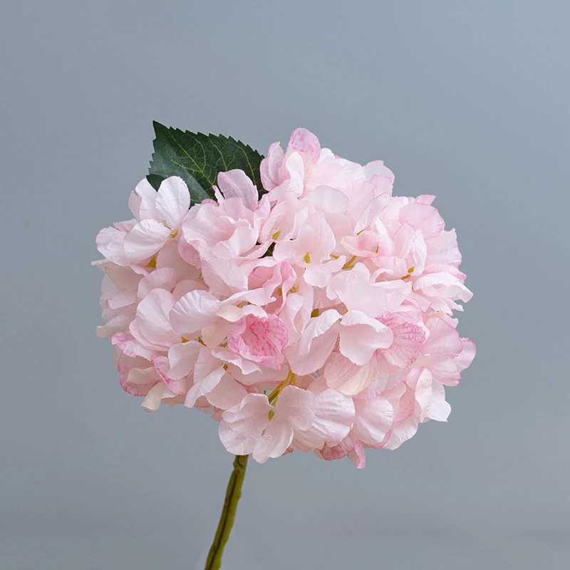 Pale Pink artificial hydrangea stem