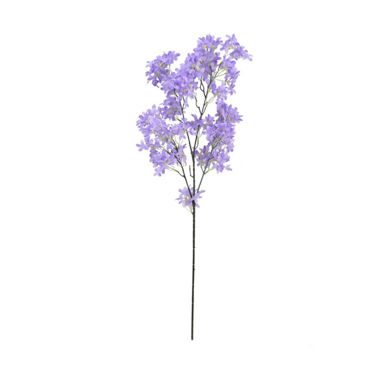 Purple artificial larkspur spray