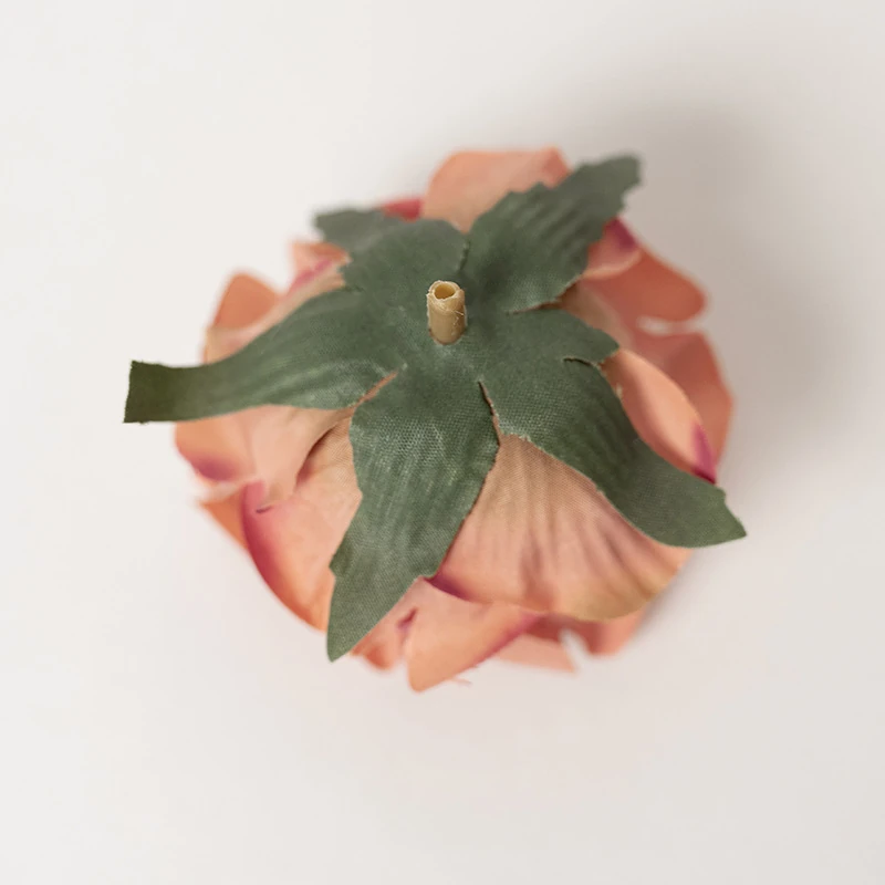 Back view of artificial Layered Rose Flower Head