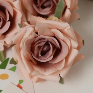 Close-up of artificial Layered Rose Flower Head