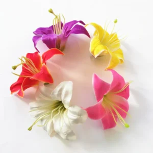 Available colors for artificial Lily Flower Head