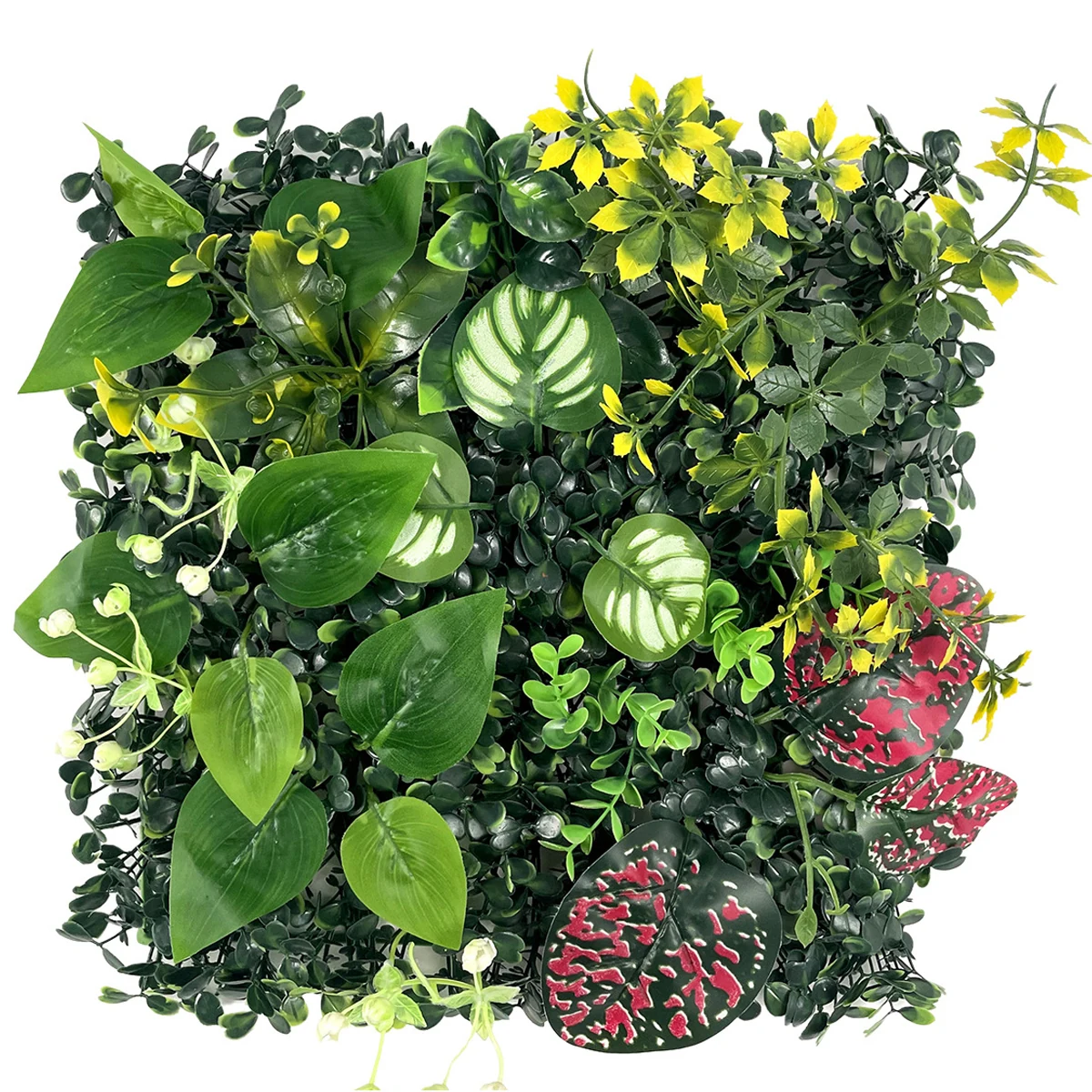 Berry Greenery Mix artificial mixed green wall panel