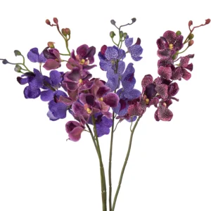 Available colors for artificial mokara orchid stem