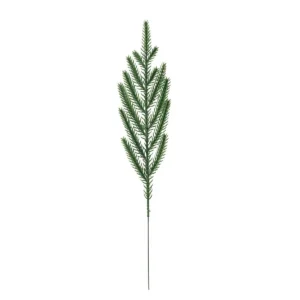 Spray de pino artificial Norfolk con follaje siempreverde en capas