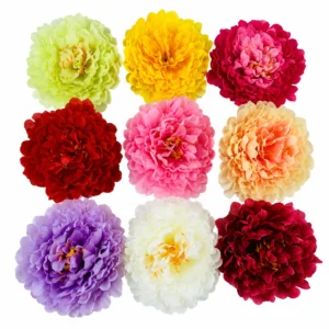 Available colors for artificial peony flower head