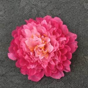 Rose Pink artificial peony flower head