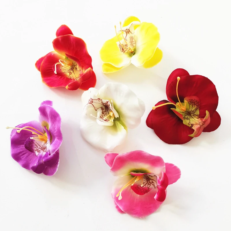 Available colors for artificial Phalaenopsis Orchid Flower Head