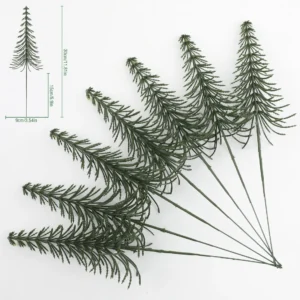 Available colors for artificial Pine Needle Spray