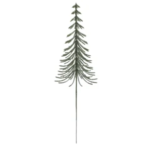 Green artificial Pine Needle Spray, 30 cm