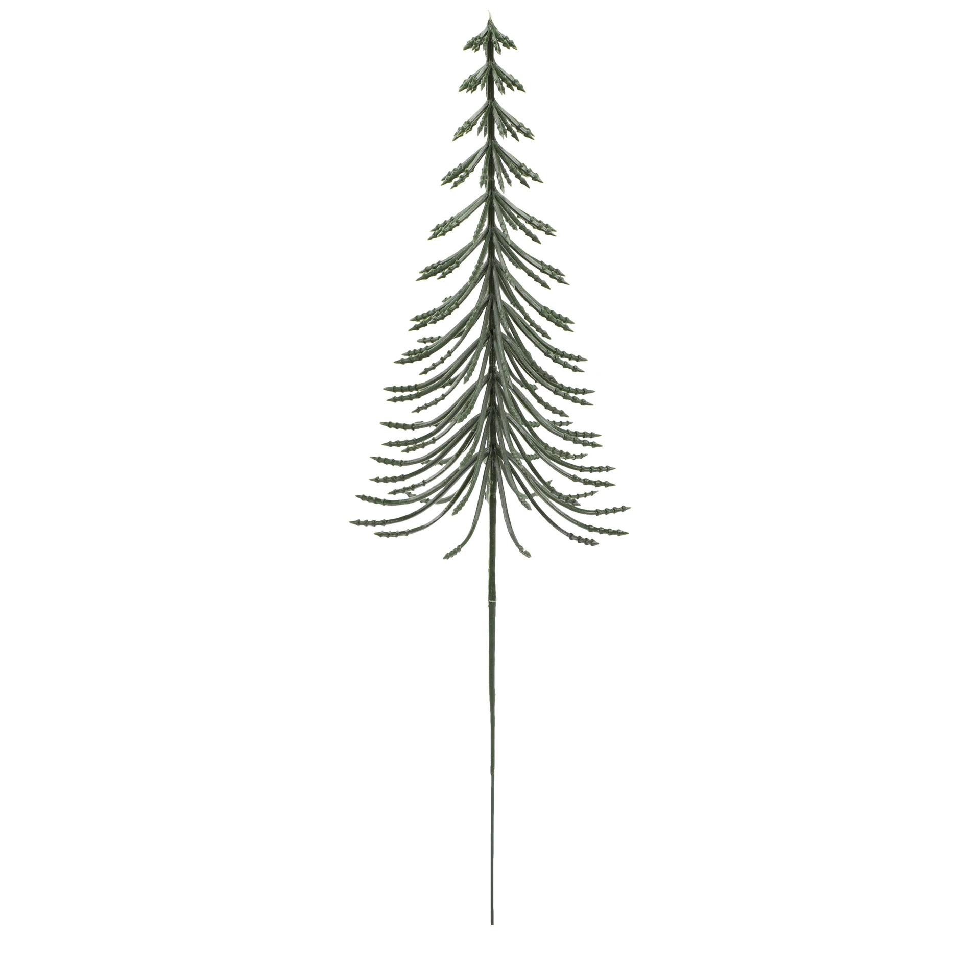 Green artificial Pine Needle Spray, 30 cm