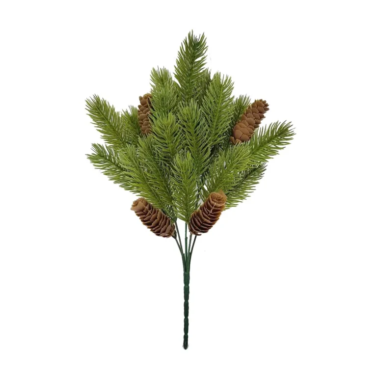 Artificial Pinecone Evergreen Bush