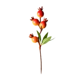 Artificial pomegranate fruit pick