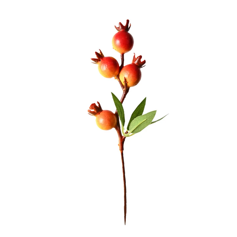 Artificial pomegranate fruit pick