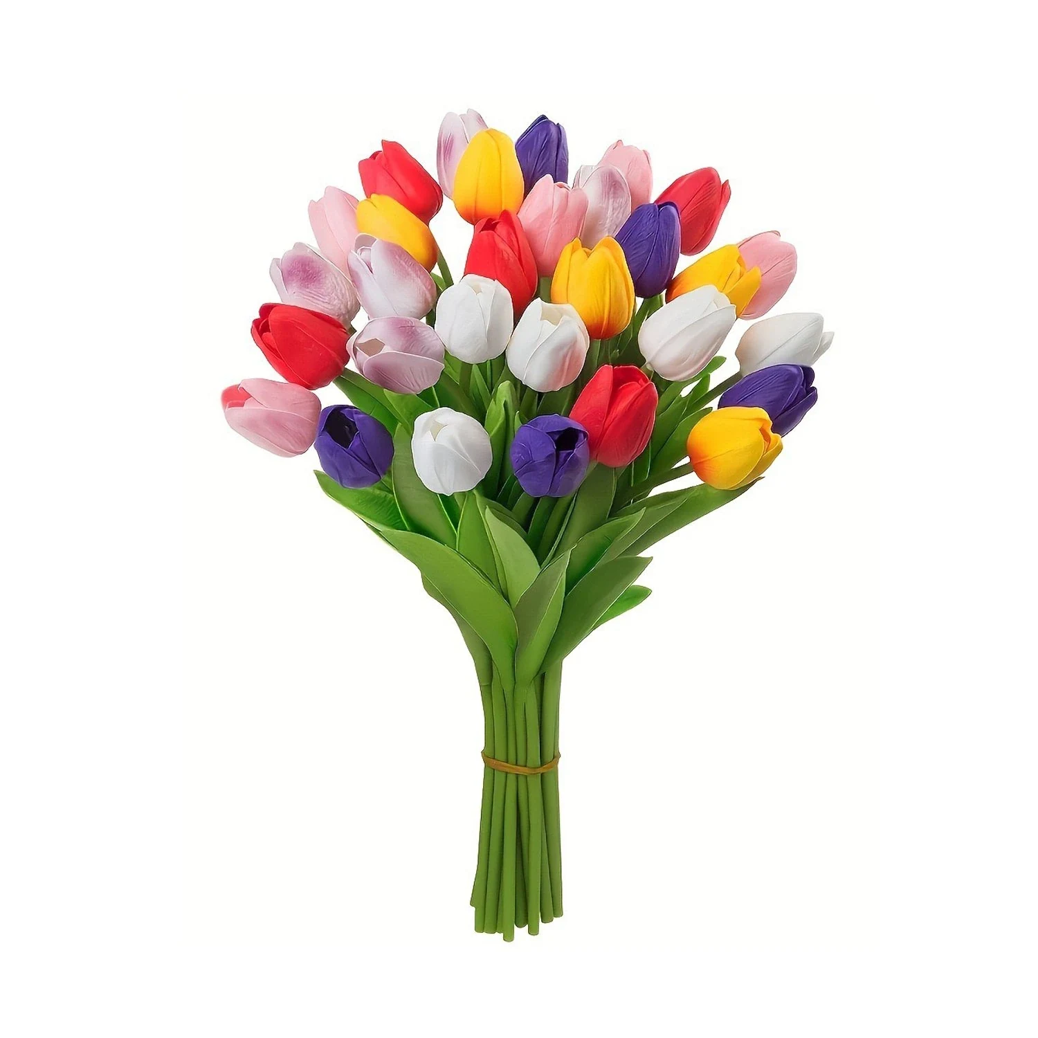 Available colors for 33 cm real touch PU artificial tulip stems
