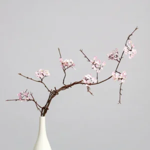 Light Pink artificial small blossom branch