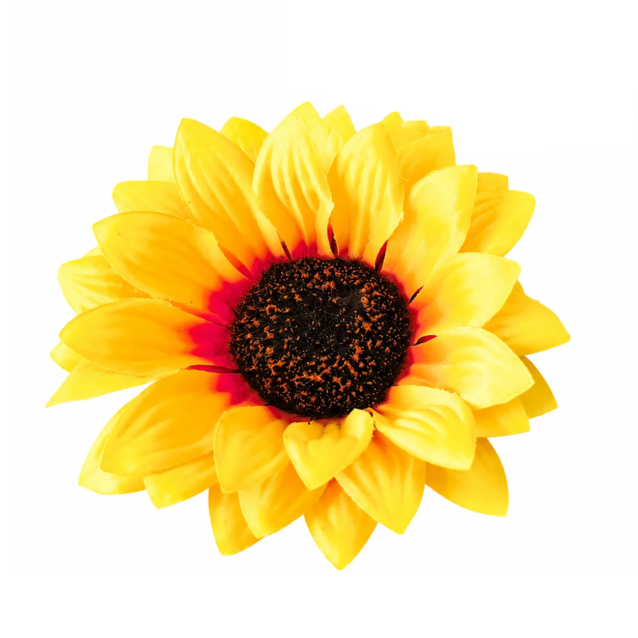 Artificial Sunflower Flower Head, 11 cm
