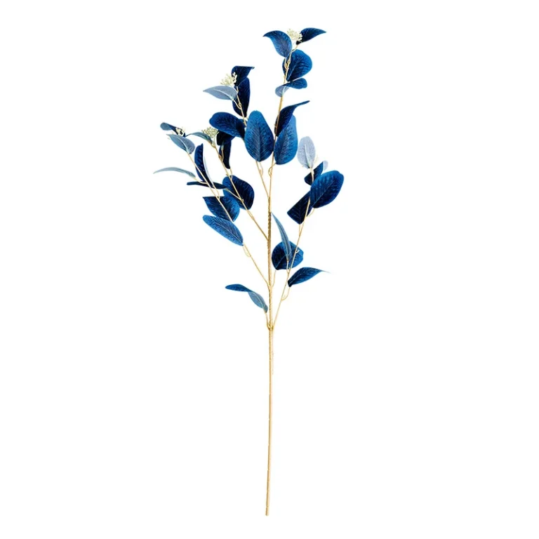 Artificial Velvet Eucalyptus Spray