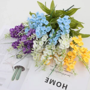 Available colors for artificial Wisteria Flower Bush